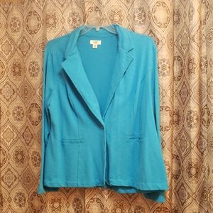 Teal dress jacket